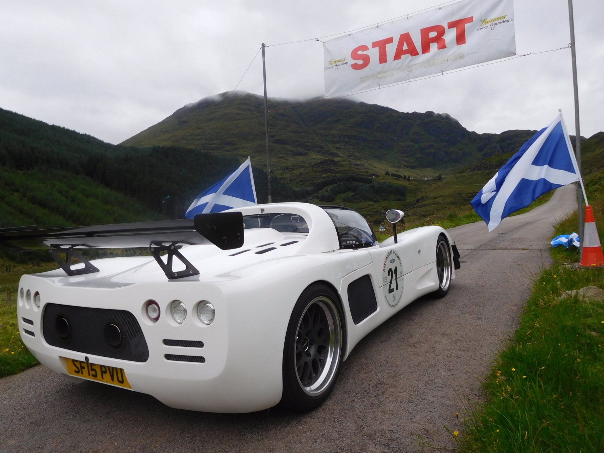Ultima GTR Scottish Highland Tour