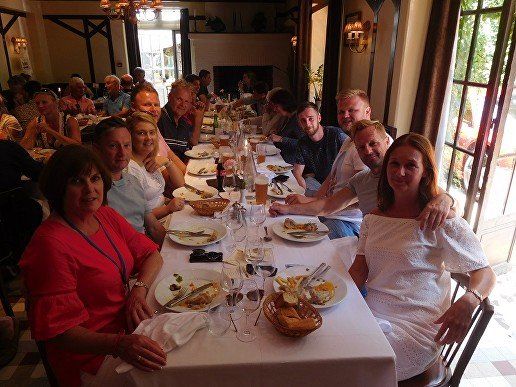 Hotel de France Lunch Classic Car Tours