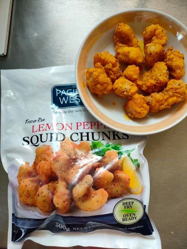 Lemon Pepper Squid Chunks