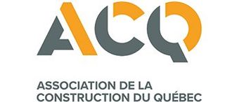 Le logo de l'association de la construction du québec.