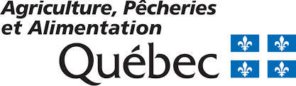 un logo de l'agriculture, pêcheries et alimentation Québec.