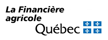 un logo de la financière agricole Québec.