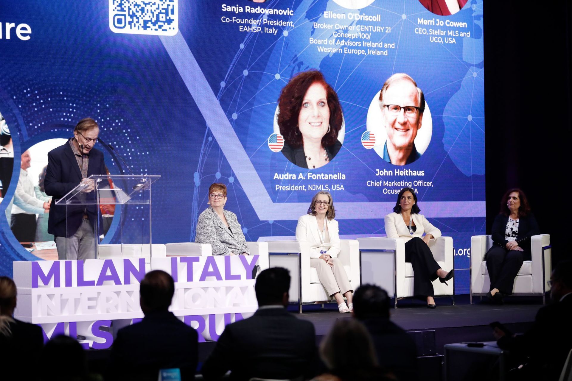 Merri Jo Cowen at the International MLS Forum