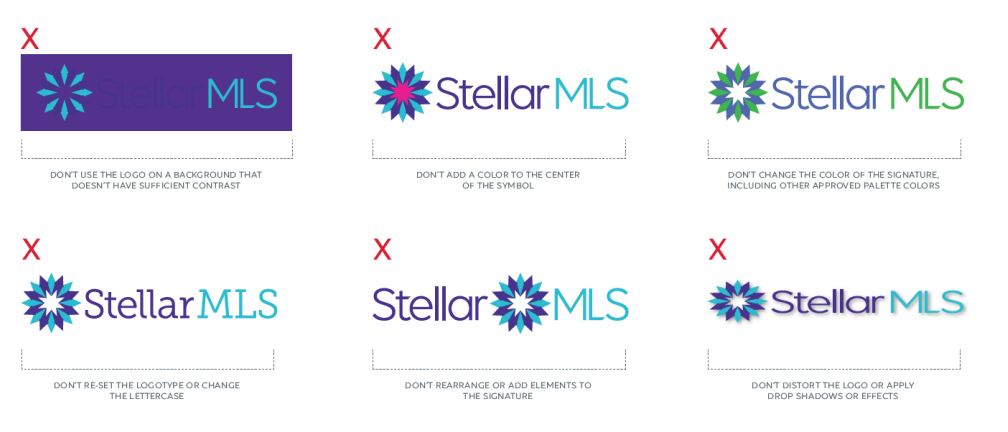 Stellar MLS Logo Restrictions