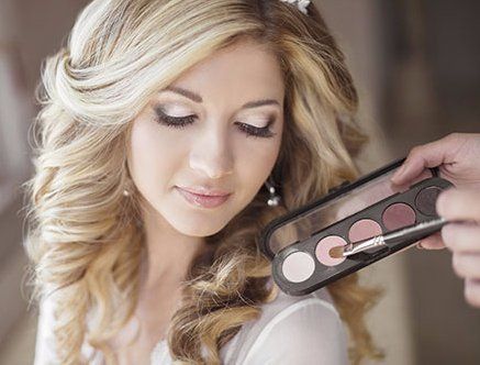 Wedding makeup outlet salon