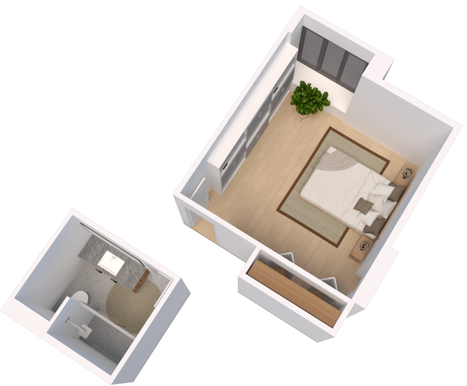 Assisted Living Floor Plans Suite 4