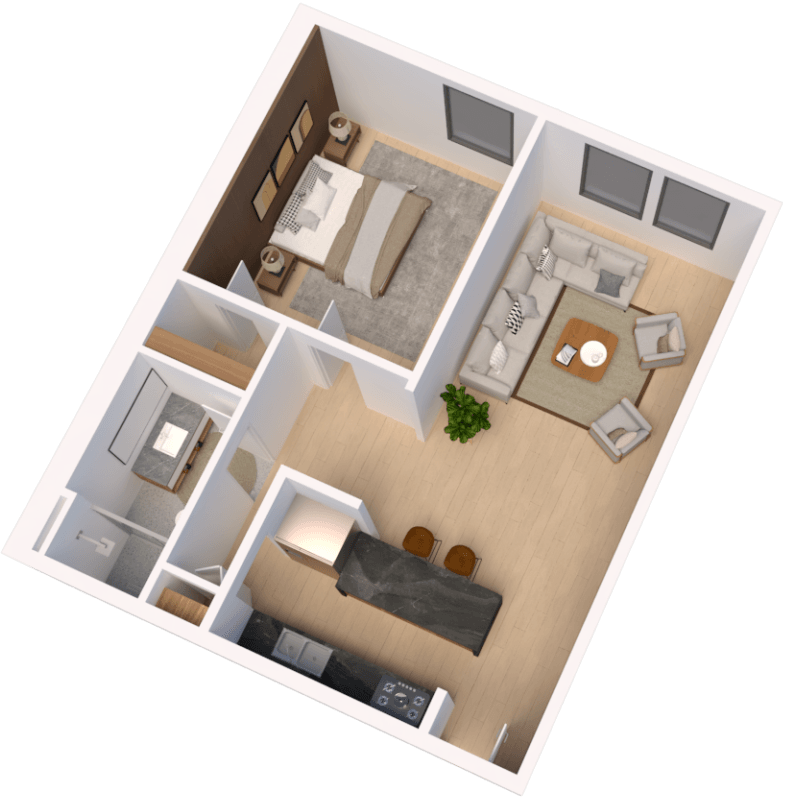 Assisted Living Floor Plans Suite 9