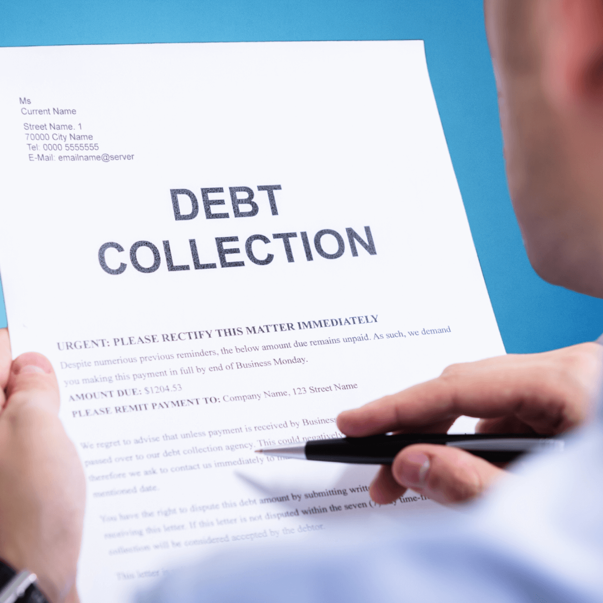 Debt Collecting Agency