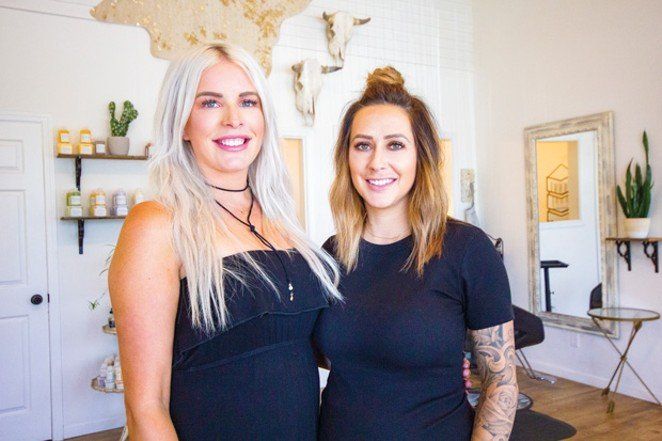 Bre Jones and Courtney Black, Co-Owners of Lush Salon