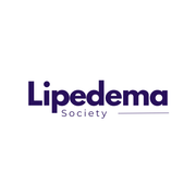 Logo for the Lipedema Society, in dark purple. Text: