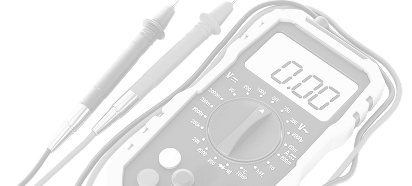 A digital multimeter showing a 0.00 reading, with two testing probes resting alongside it. | Rapid Auto and Truck Repair
