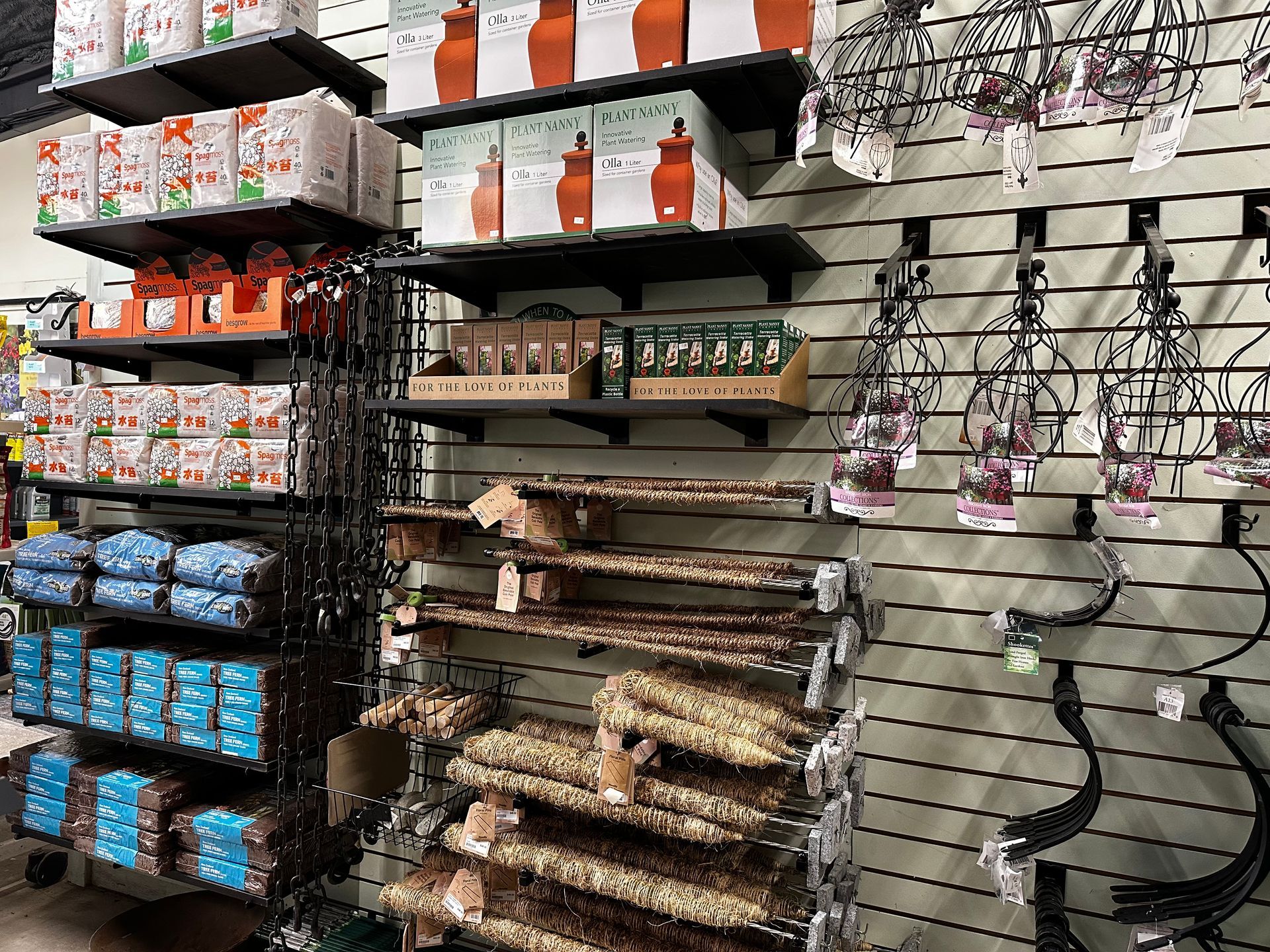 A store filled with lots of shelves filled with lots of items.