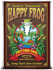 A bag of smart naturals happy frog potting soil