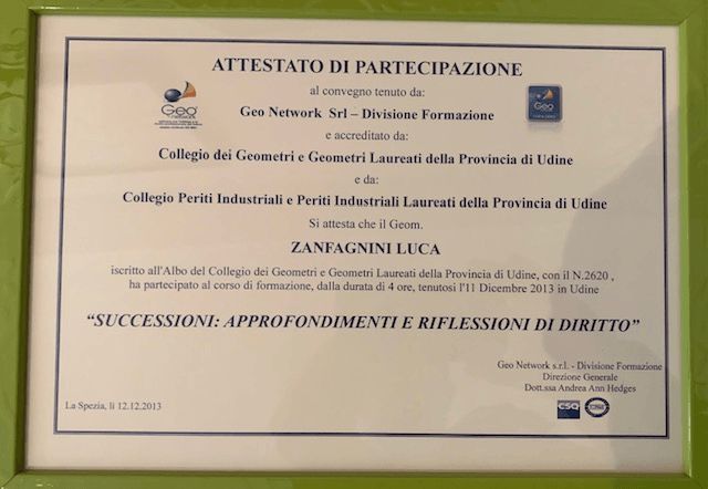 Denuncia di successione