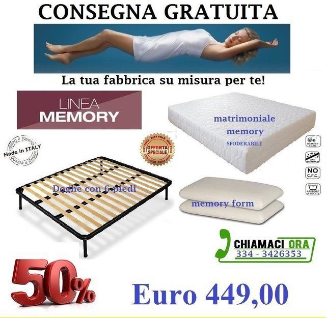 promozione del 50% su linea memory