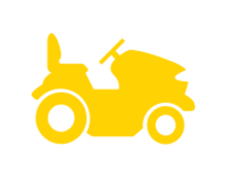 riding mower icon