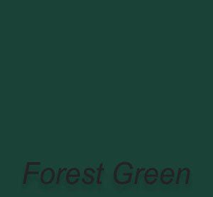 A dark green background with the word forest green written on it.