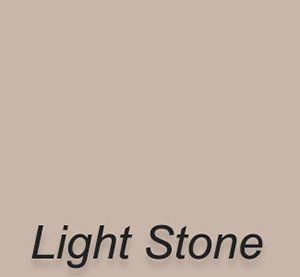 A close up of a light stone paint color.