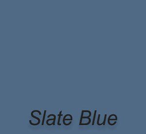 A picture of a slate blue paint color.