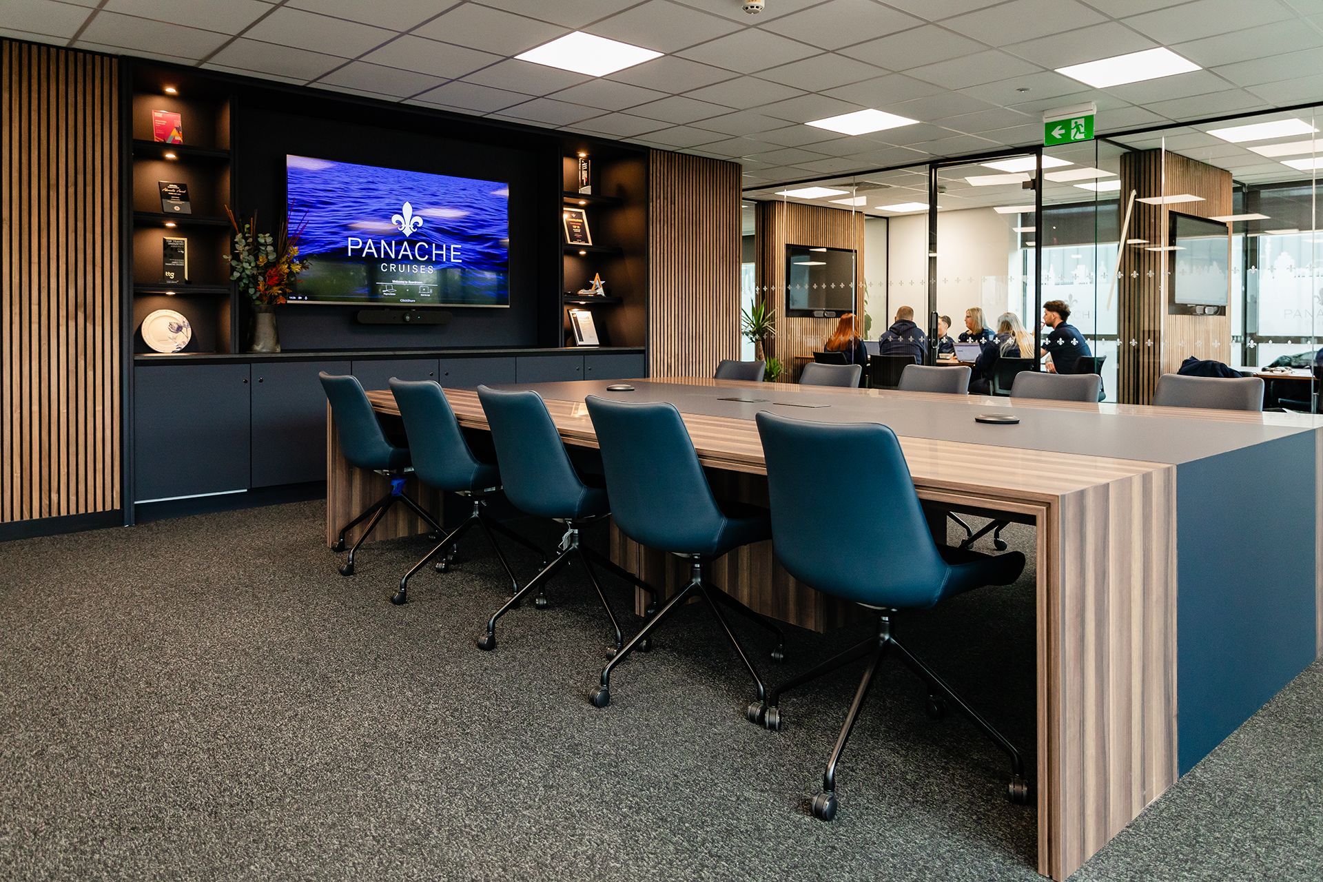 Interior office design from Clarkson Bespoke