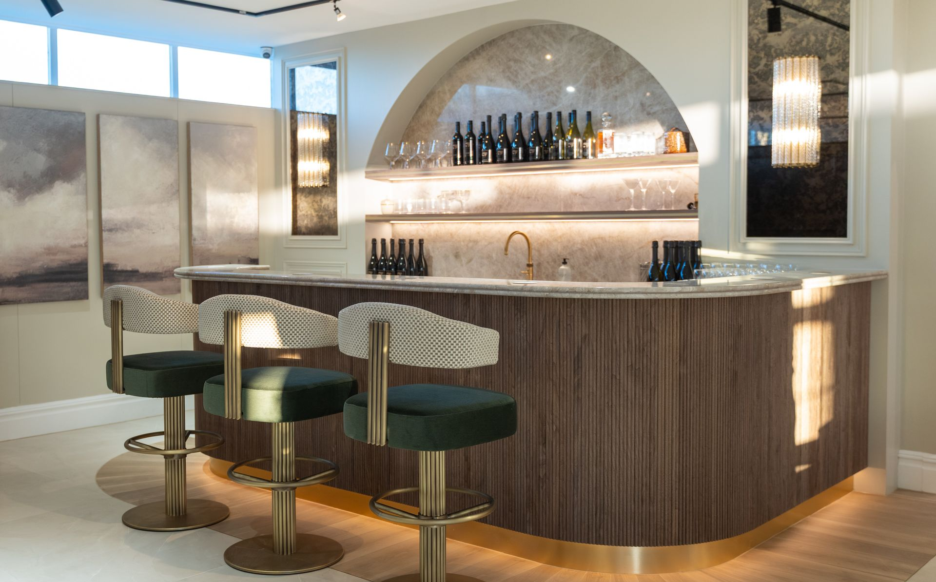 Interior entrance design from Clarkson Bespoke