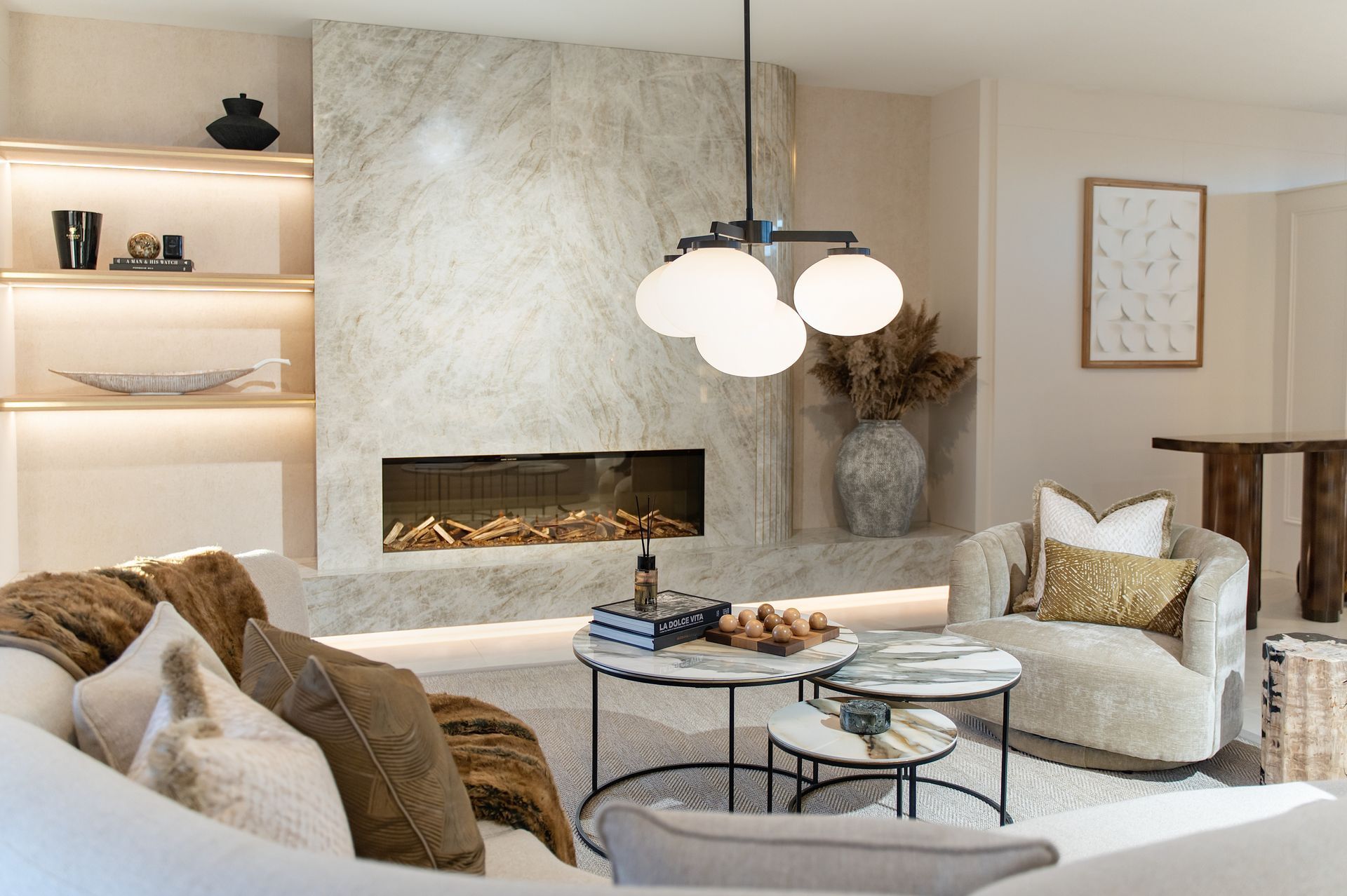 Interior lounge design from Clarkson Bespoke