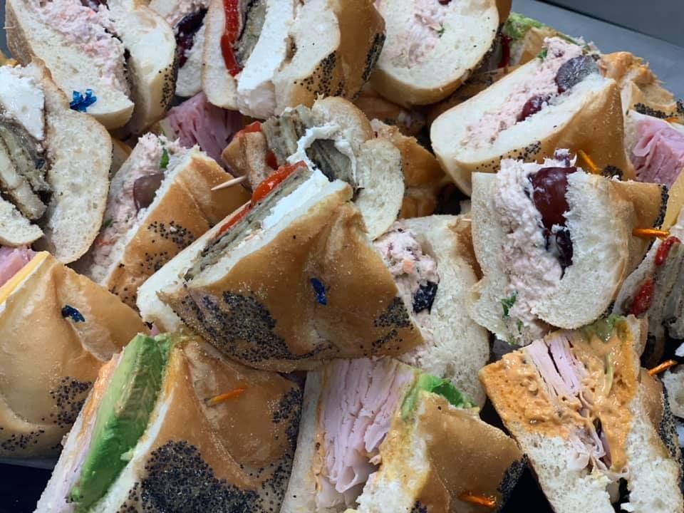 Sandwiches Cut In Smaller Sizes - Mahopac, NY - Our Town Bagels & Bakery