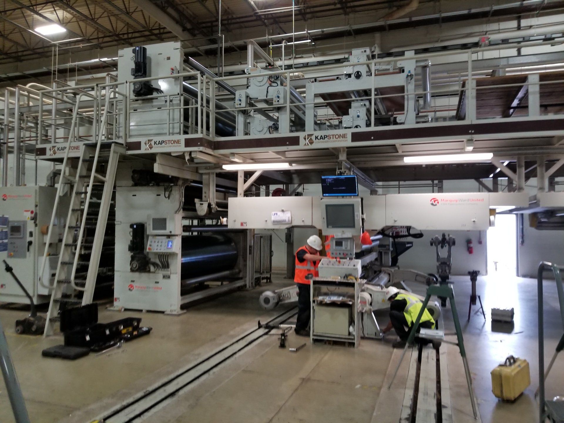 GLASS alignment services - corrugators