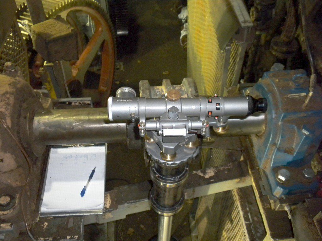 Precision Alignment Services for Pulp and Paper Making machines