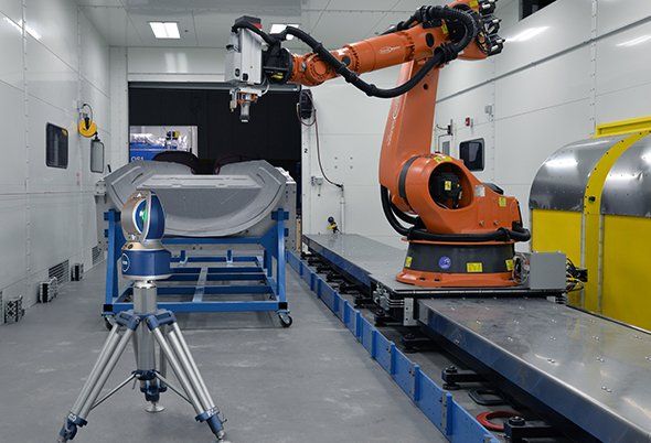 Laser Tracker calibration of robots and other large machines