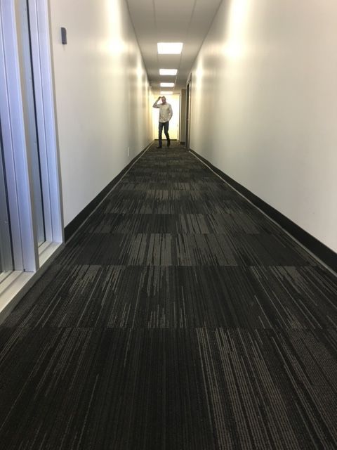 long hallway carpet repairs and install otay mesa