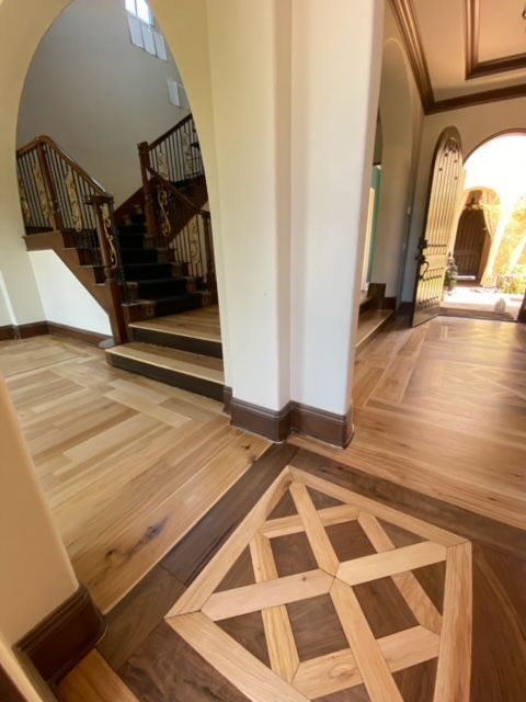 otay mesa hickory wood sanding and refinish water based finish