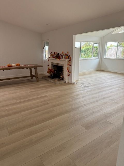 living room with republic flooring sotay mesa ca