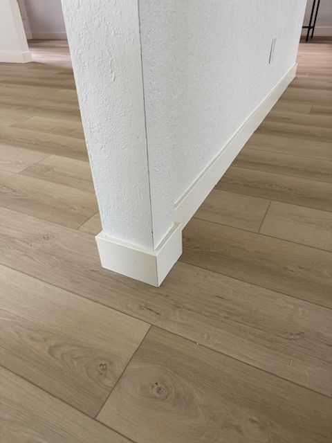 corner baseboards install otay mesa