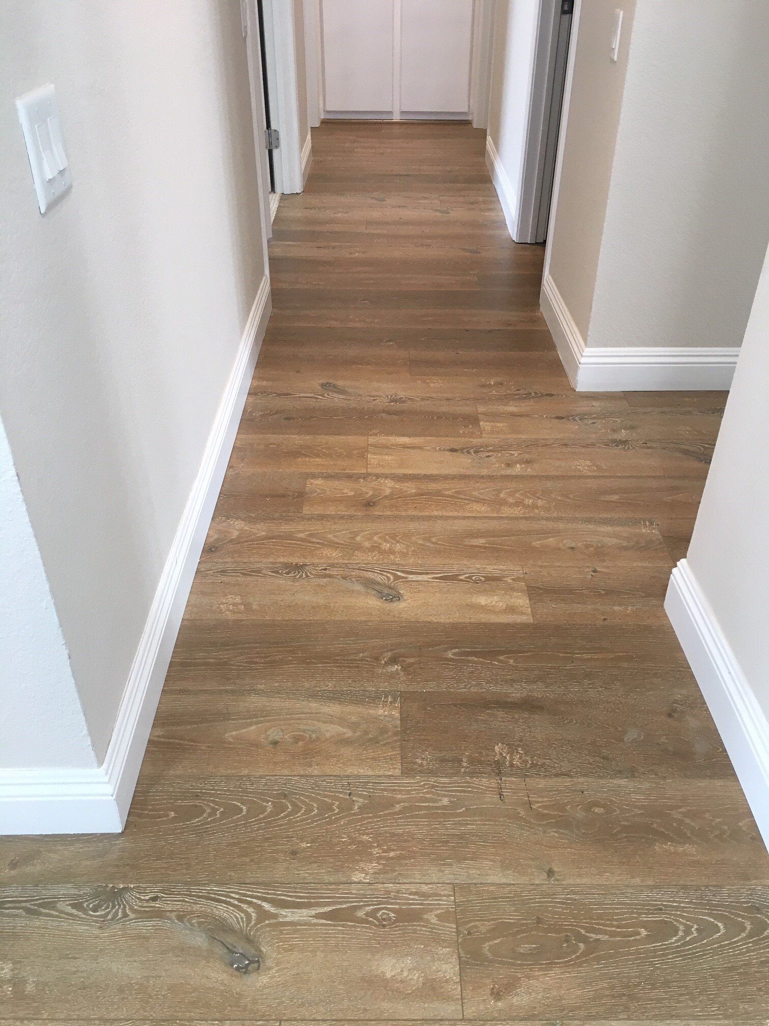 hallway with laminate flooring installation otay mesa