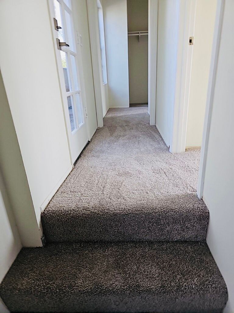 hallway with carpet repairs and install otay mesa