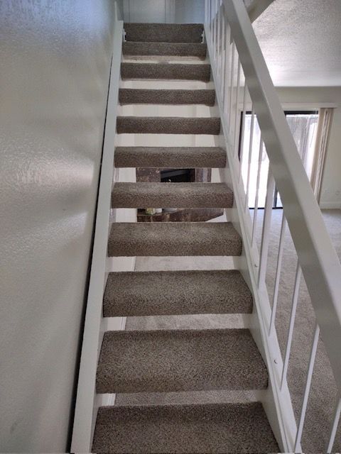 wrapped stairs carpet installation repair otay mesa ca staircase