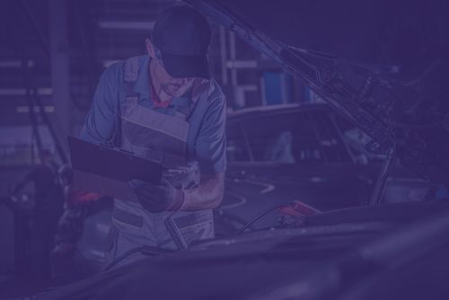 Auto mechanic inspecting the car — Mechanic in Cairns QLD