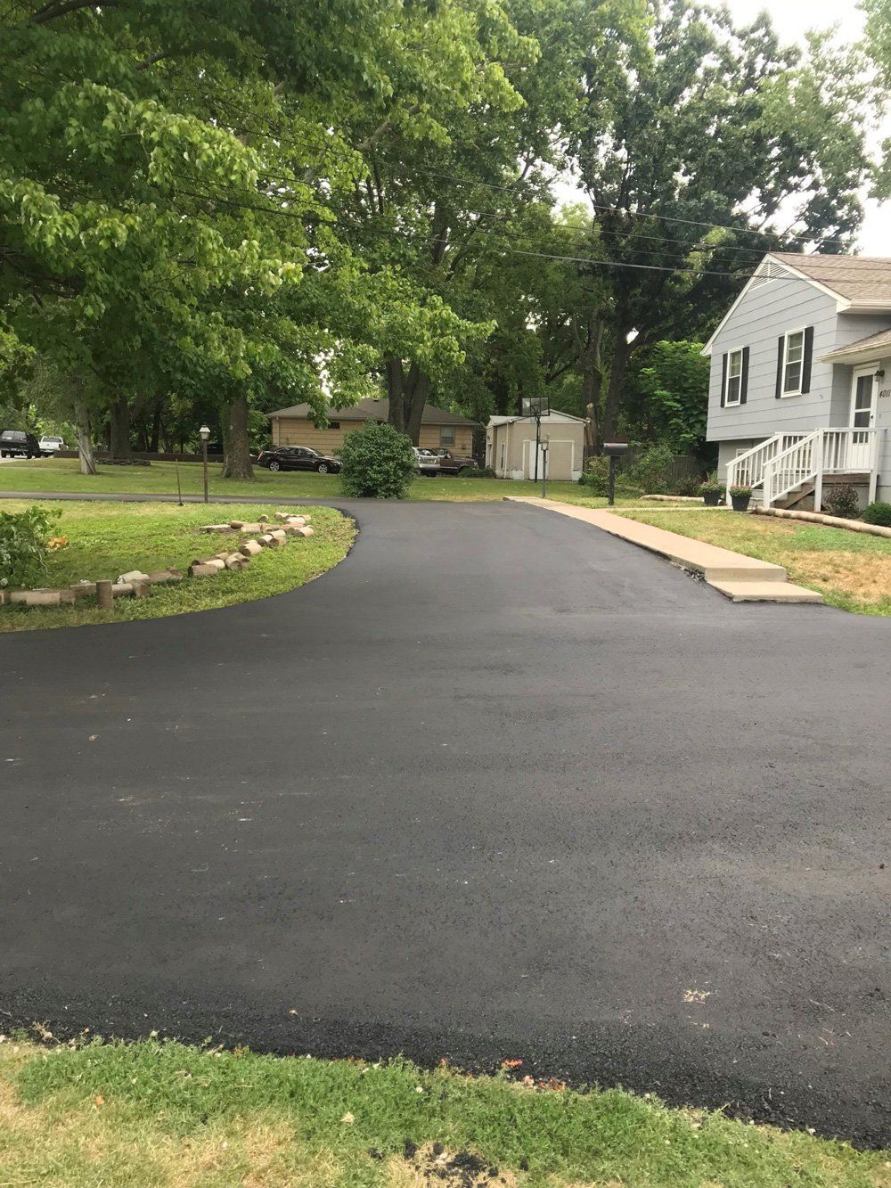 Asphalt Driveway After — Kansas, MO — J & B Asphalt & Paving