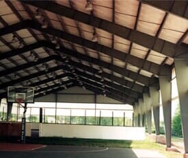 Basketball court - Steel Building in Marlboro NY