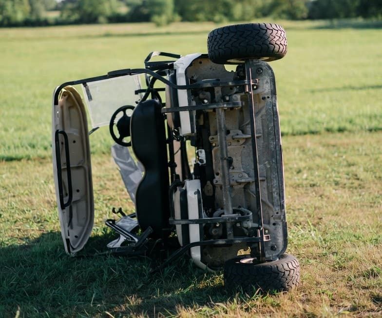 Golf Cart Rollover Accident
