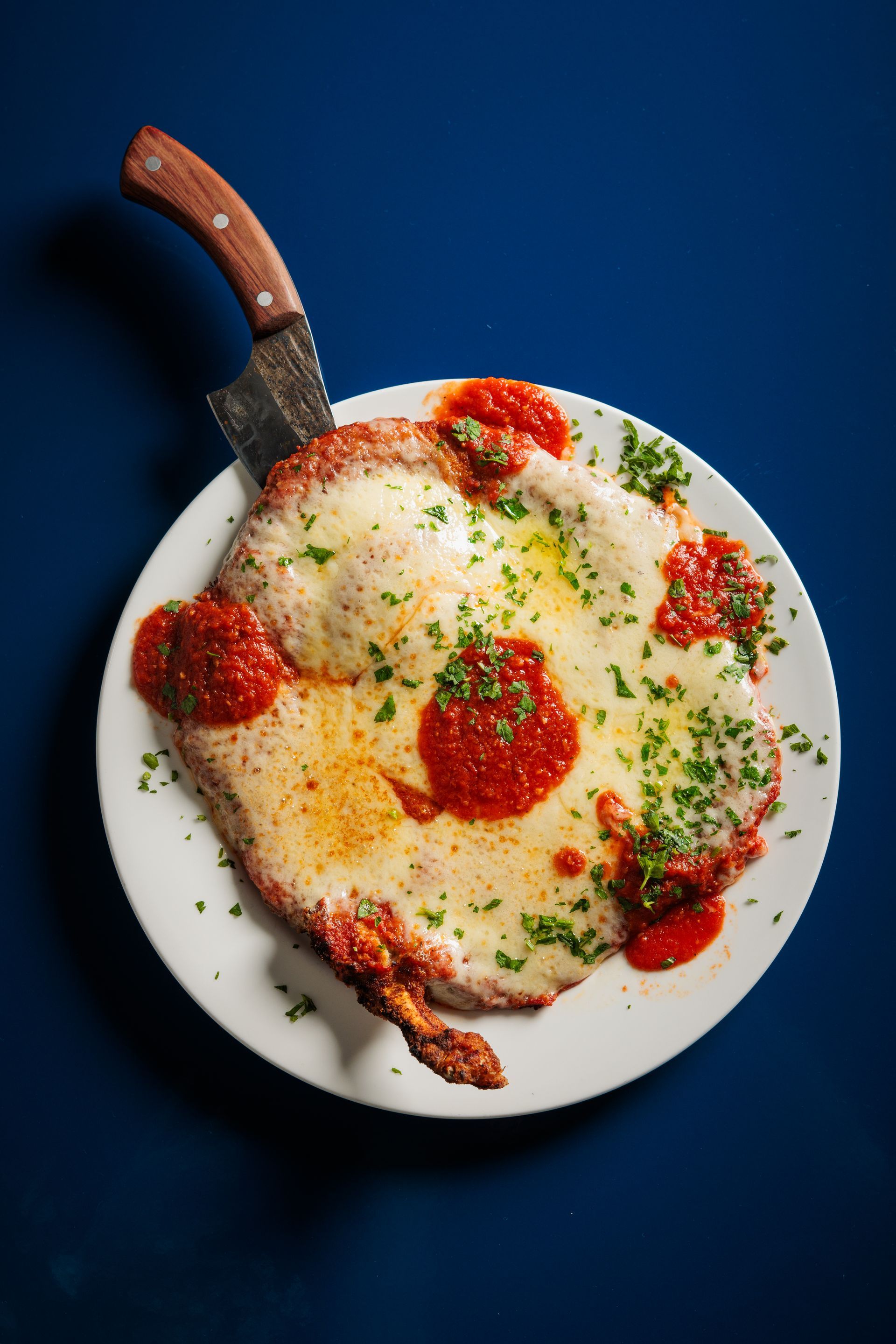 plate of Italian food