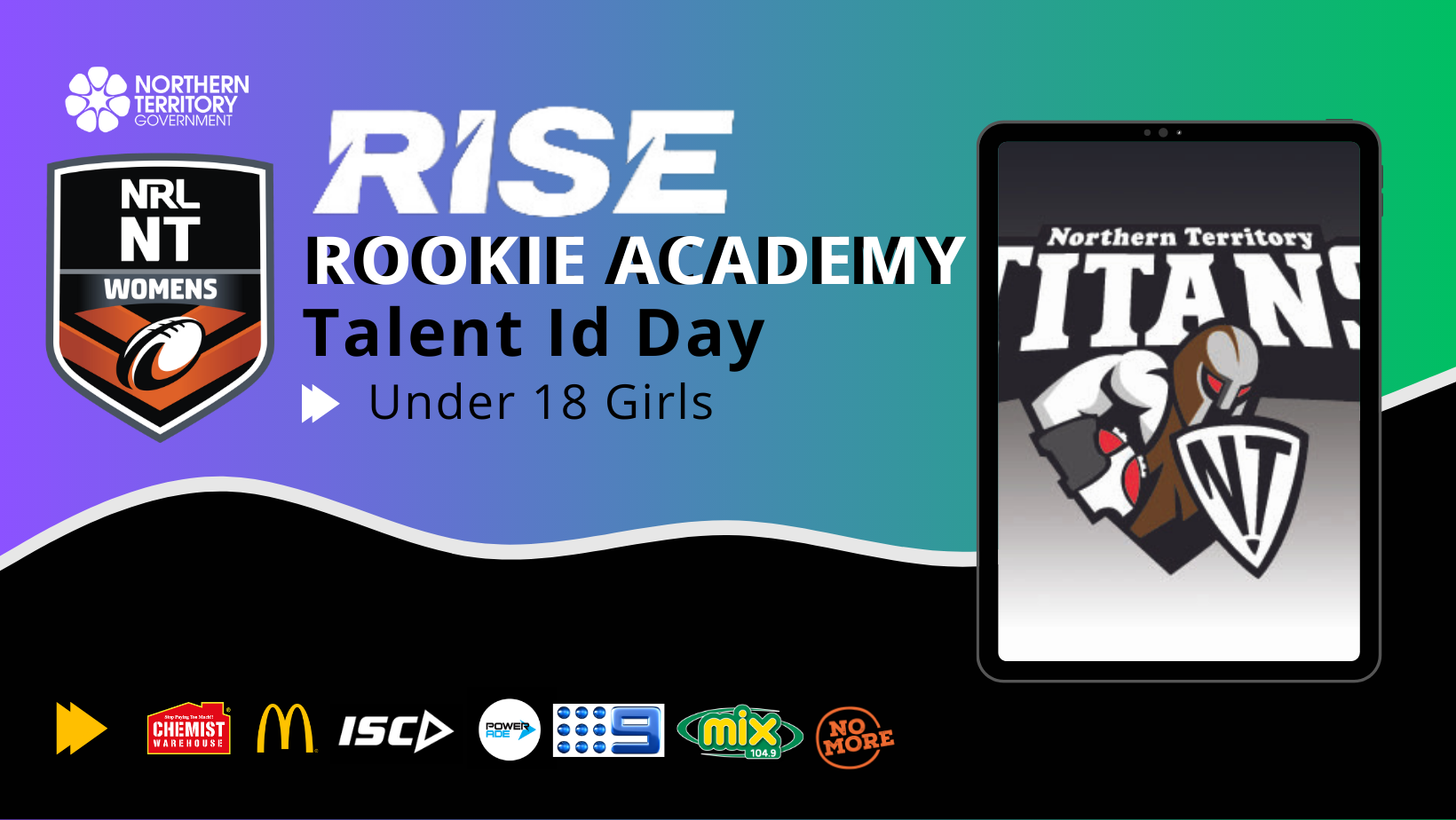 Under 18 Titans Girls Talent ID Day