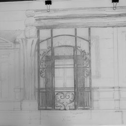 Sketch of Residential Home Elevator