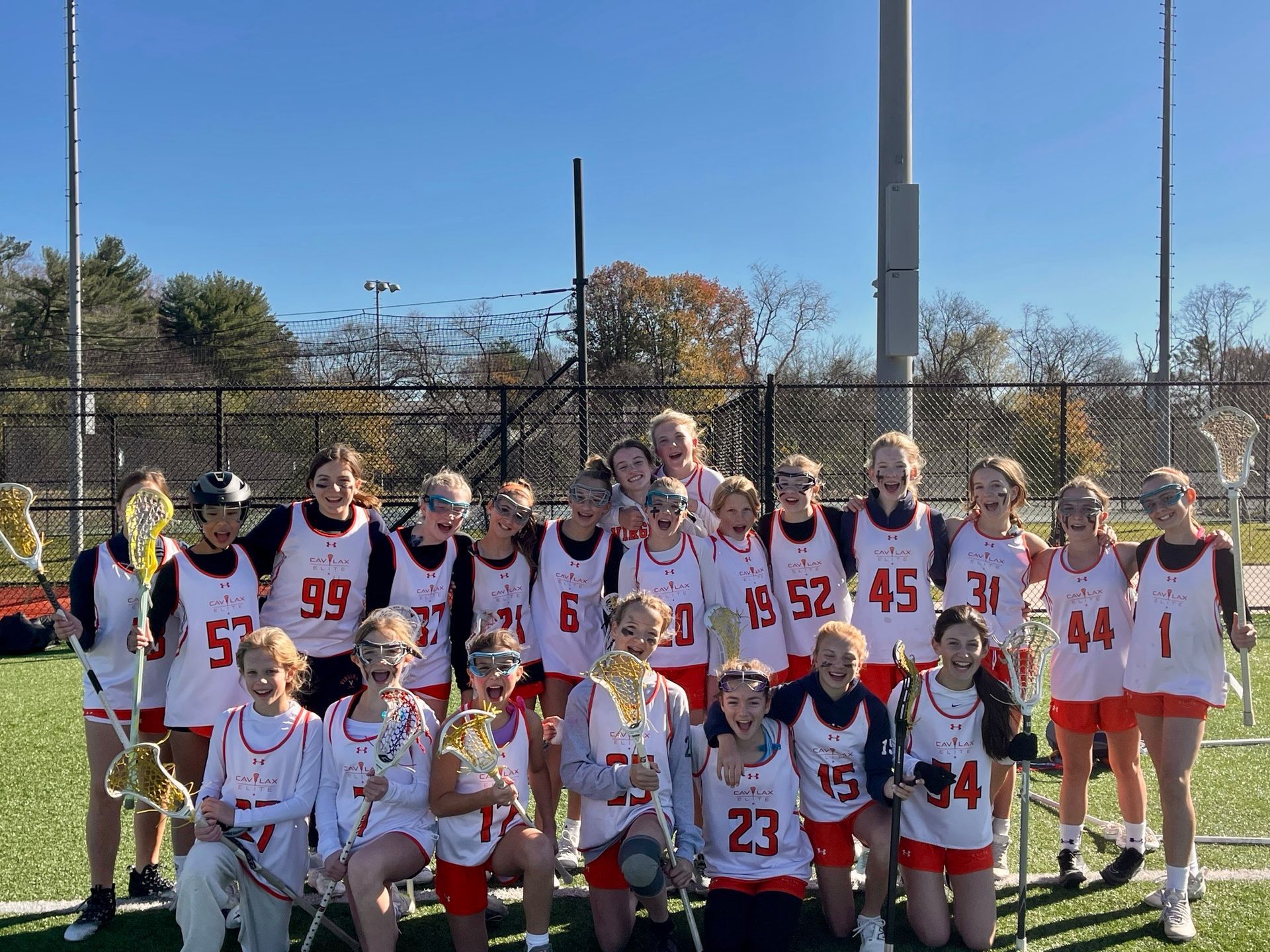 CAV Lax Elite 2030 team photo