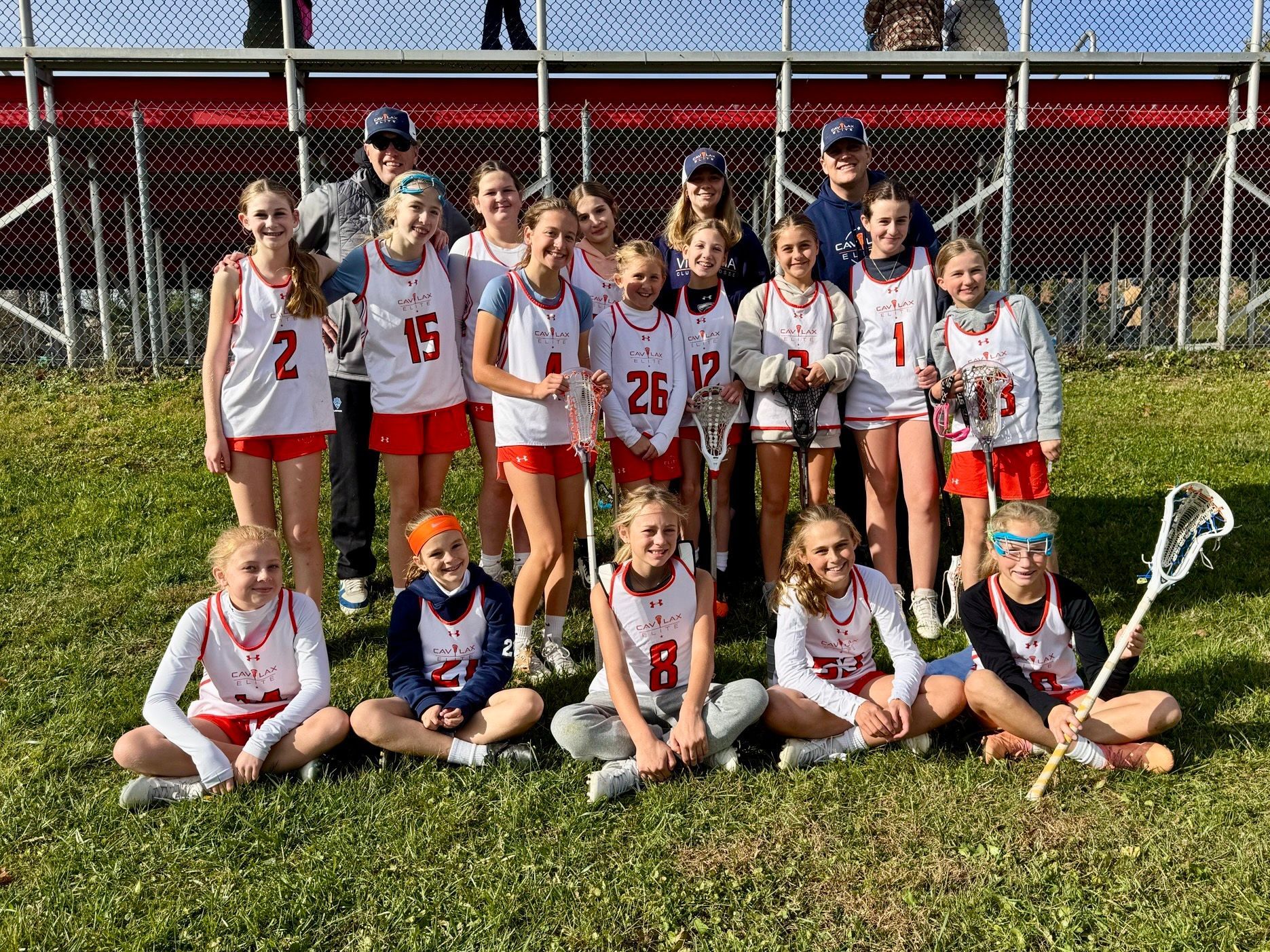 CAV Lax Elite 2031 team photo
