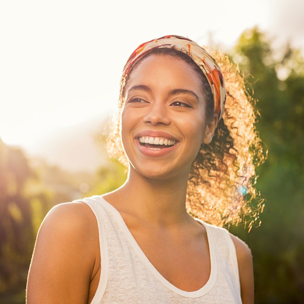 Smiling Woman — Greenwood, SC — Merle Norman Cosmetic Studio
