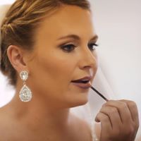 Woman Using Lip Brush — Greenwood, SC — Merle Norman Cosmetic Studio
