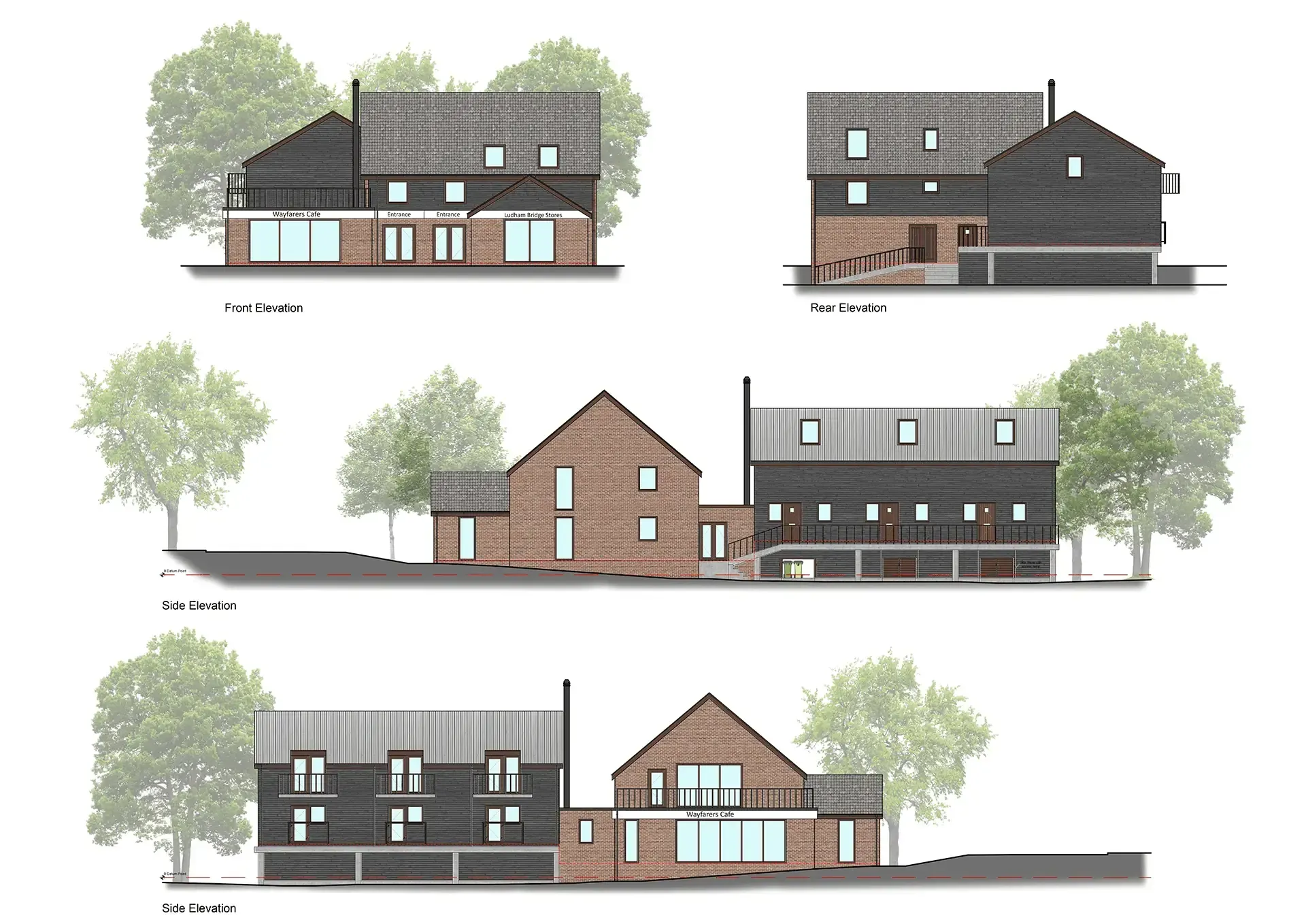 WTD Project - Ludham Bridge - Elevations