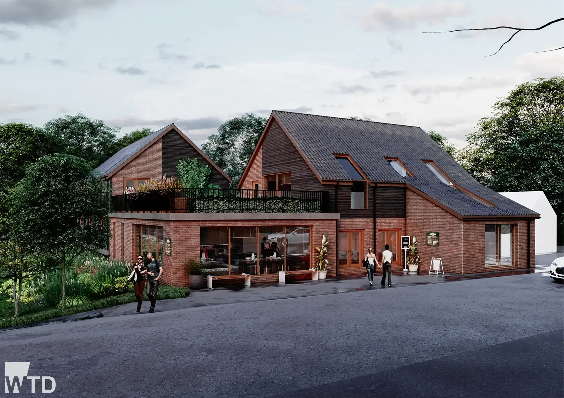 WTD Project - Ludham Bridge - Front View